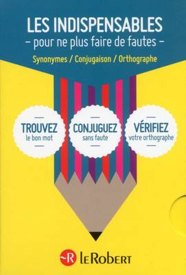 Coffret Mini Langue Francaise Ortographe, Conjugaison et Synonymes: Les Indispensables in 3 Volumes (Paperback)
