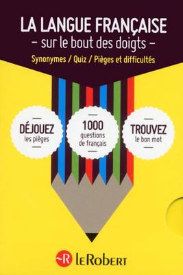 Coffret Mini Langue Francaise Quiz, Pieges et Synonymes (Paperback)
