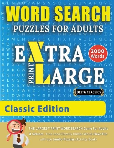 Large Print Word Search Puzzle Book Kids Adults Quiz Activity Crossword Game UK 
