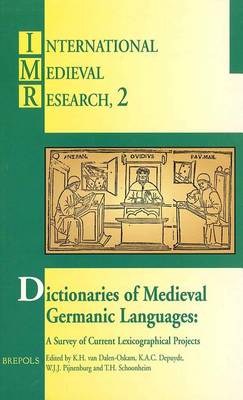 Dictionaries Medieval Germanic Lang (Book)