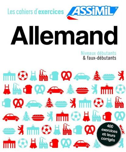 Coffret Cahiers D'exercices Allemand Debutants + Faux-Debutants (Paperback)