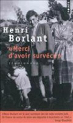 Merci D'avoir Survecu (Paperback)