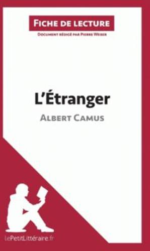 L'Etranger D'albert Camus (Paperback)