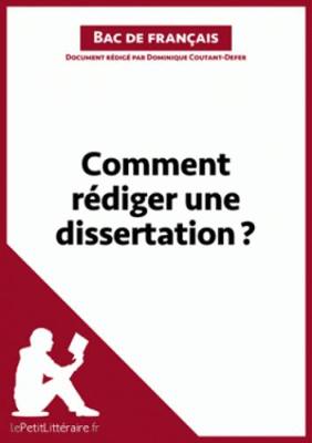Comment rediger une dissertation