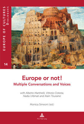 Europe or Not! Multiple Conversations and Voices: With Alberto Martinelli, Vittorio Cotesta, Nadia Urbinati and Alain Touraine - Europe Des Cultures/Europe of Cultures 14 (Paperback)