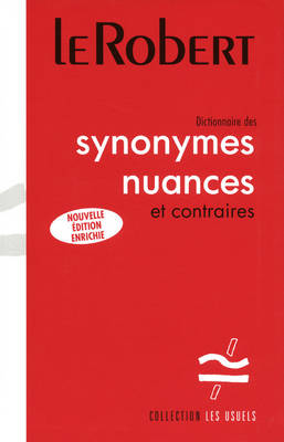 Dictionnaire De Synonymes Et Nuances: Large Flexi-Bound Edition (Hardback)