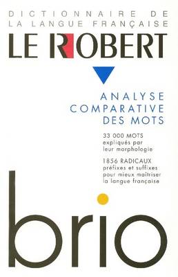 Robert Brio - Dictionnaires Generalistes (Hardback)