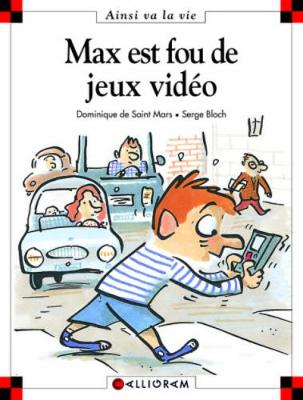Max est fou de jeux-video (8) (Hardback)
