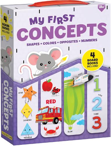 My First Learning Library: Colors, Shapes, Numbers & Opposites by ...