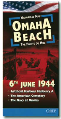 Omaha Beach - 6th June 1944 - Historical Map (Sheet map)
