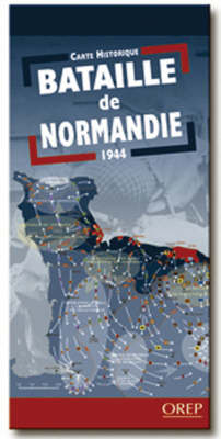Battle of Normandy - Historical Map (Sheet map)