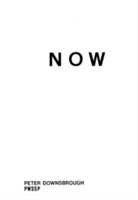Peter Downsbrough - Now (Paperback)