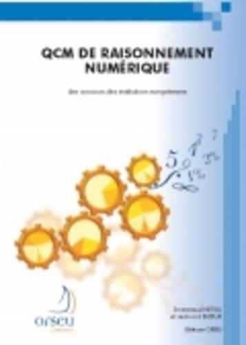 Orseu Publications for the European Institutions Examinations 2012: QCM de Raisonnement Numerique (Paperback)