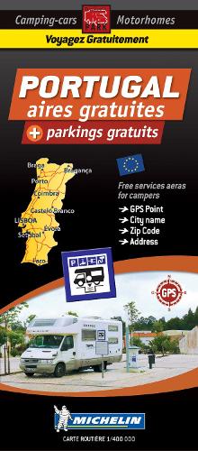 Portugal Motorhome Stopovers: Trailers Park Maps - Trailers Park Maps (Sheet map)