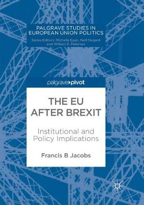The EU after Brexit: Institutional and Policy Implications - Palgrave Studies in European Union Politics (Paperback)
