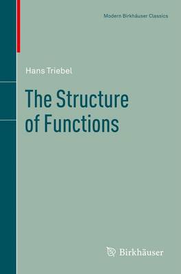 The Structure of Functions - Modern Birkhauser Classics (Paperback)