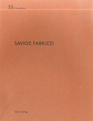 Savioz Fabrizzi: De aedibus 56 (Paperback)