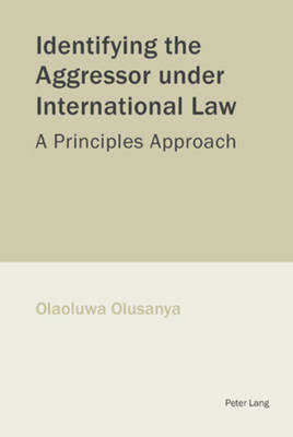 Identifying the Aggressor Under International Law: A Principles Approach (Paperback)