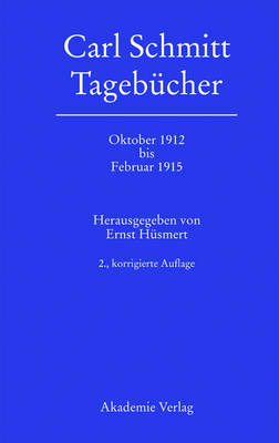 Oktober 1912 Bis Februar 1915 (Hardback)