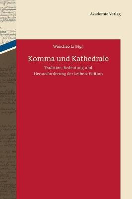 Komma und Kathedrale: Tradition, Bedeutung und Herausforderung der Leibniz-Edition (Hardback)