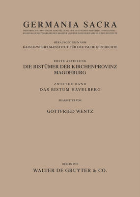Das Bistum Havelberg (Hardback)
