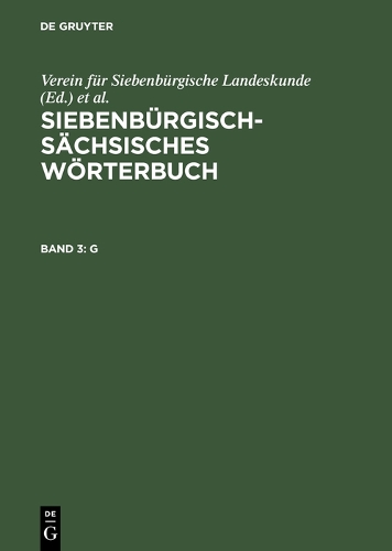 G - Veroffentlichungen Zur Brandenburgischen Kulturgeschichte de 1 (Hardback)