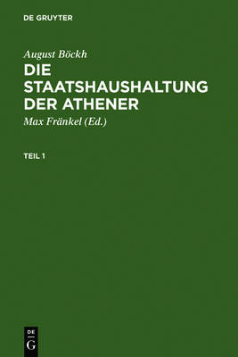 Die Staatshaushaltung der Athener (Hardback)