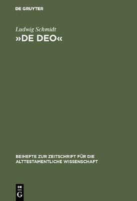 de Deo (Hardback)