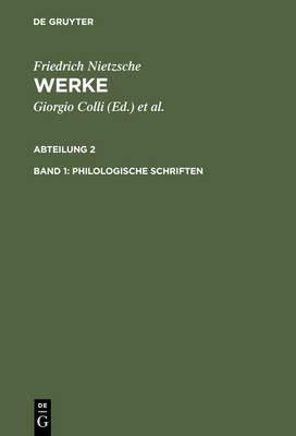 Philologische Schriften (Hardback)