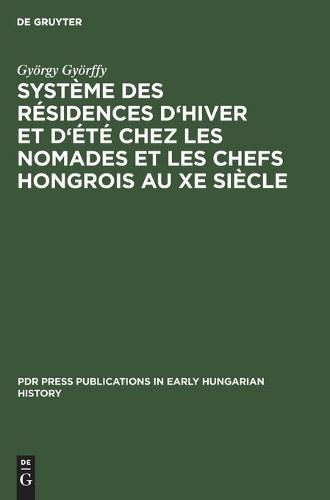 Gyoerffy: Systeme Des Residences Der (Hardback)