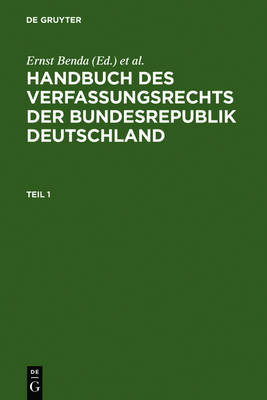 Handbuch des Verfassungsrechts der Bundesrepublik Deutschland (Hardback)