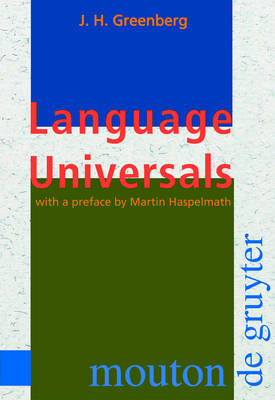 Language Universals: With Special Reference to Feature Hierarchies (Hardback)