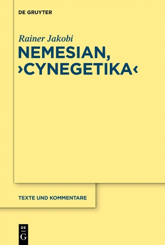 Nemesianus, "cynegetica (Hardback)