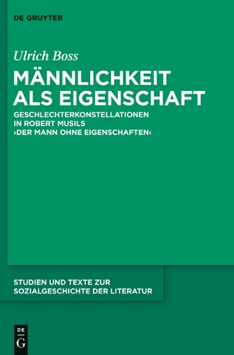 Mannlichkeit ALS Eigenschaft (Hardback)