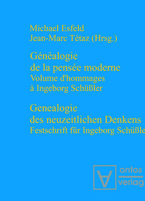 Genealogie des neuzeitlichen Denkens / G n alogie de la pens e moderne (Paperback)