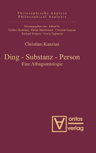 Ding - Substanz - Person (Hardback)