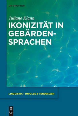 Ikonizitat in Gebardensprachen (Hardback)