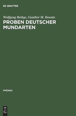 Proben deutscher Mundarten - Phonai, 5 (Hardback)