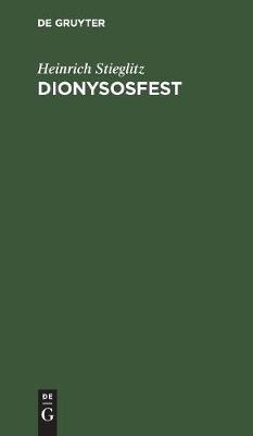 Dionysosfest (Hardback)