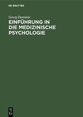 Einf hrung in die medizinische Psychologie (Hardback)