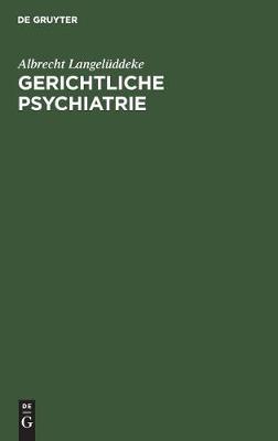 Gerichtliche Psychiatrie (Hardback)
