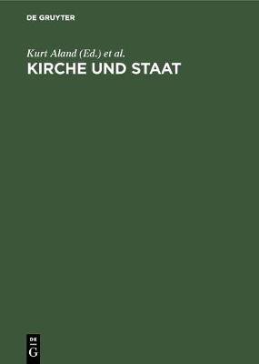 Kirche und Staat (Hardback)