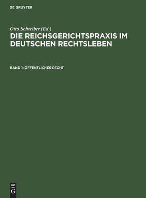 OEffentliches Recht (Hardback)