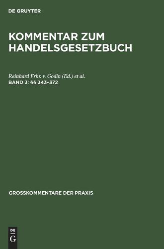 ( 343-372) - Grosskommentare Der Praxis (Hardback)