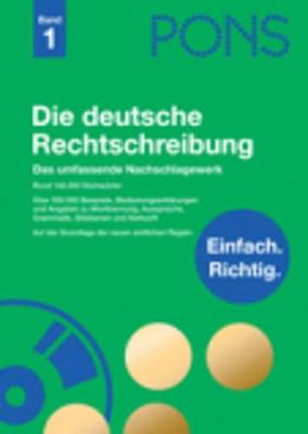 PONS Reference: Die deutsche Rechtschreibung (Hardback)