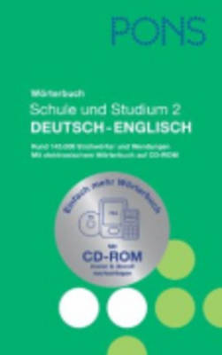 Pons Reference: Pons Worterbuch Deutsch-English MIT CD-Rom (Hardback)