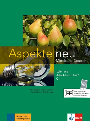Aspekte neu in Halbbanden: Lehr- und Arbeitsbuch C1 Teil 1 mit CD
