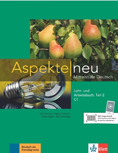 Aspekte neu in Halbbanden: Lehr- und Arbeitsbuch C1 Teil 2 mit CD