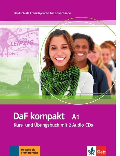DaF Kompakt in 3 Banden: Kurs- und Ubungsbuch A1 mit 2 Audio-CDs