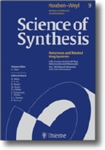 Science of Synthesis: Houben-Weyl Methods of Molecular Transformations: Volume 9: Six-Membered Hetarenes with One Chalcogen - Houben-Weyl Methods of Molecular Transformations (Hardback)